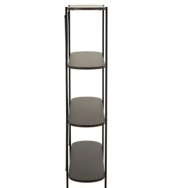 Regał DOMERESU 120 cm ciemny brązowy