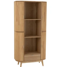 Regał GEZA 88 cm naturalny drewno sosna