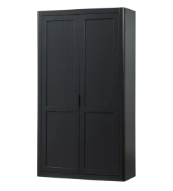 Regał GUNNAR 217 x 120 cm czarny mat