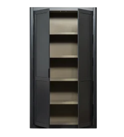 Regał GUNNAR 217 x 120 cm czarny mat