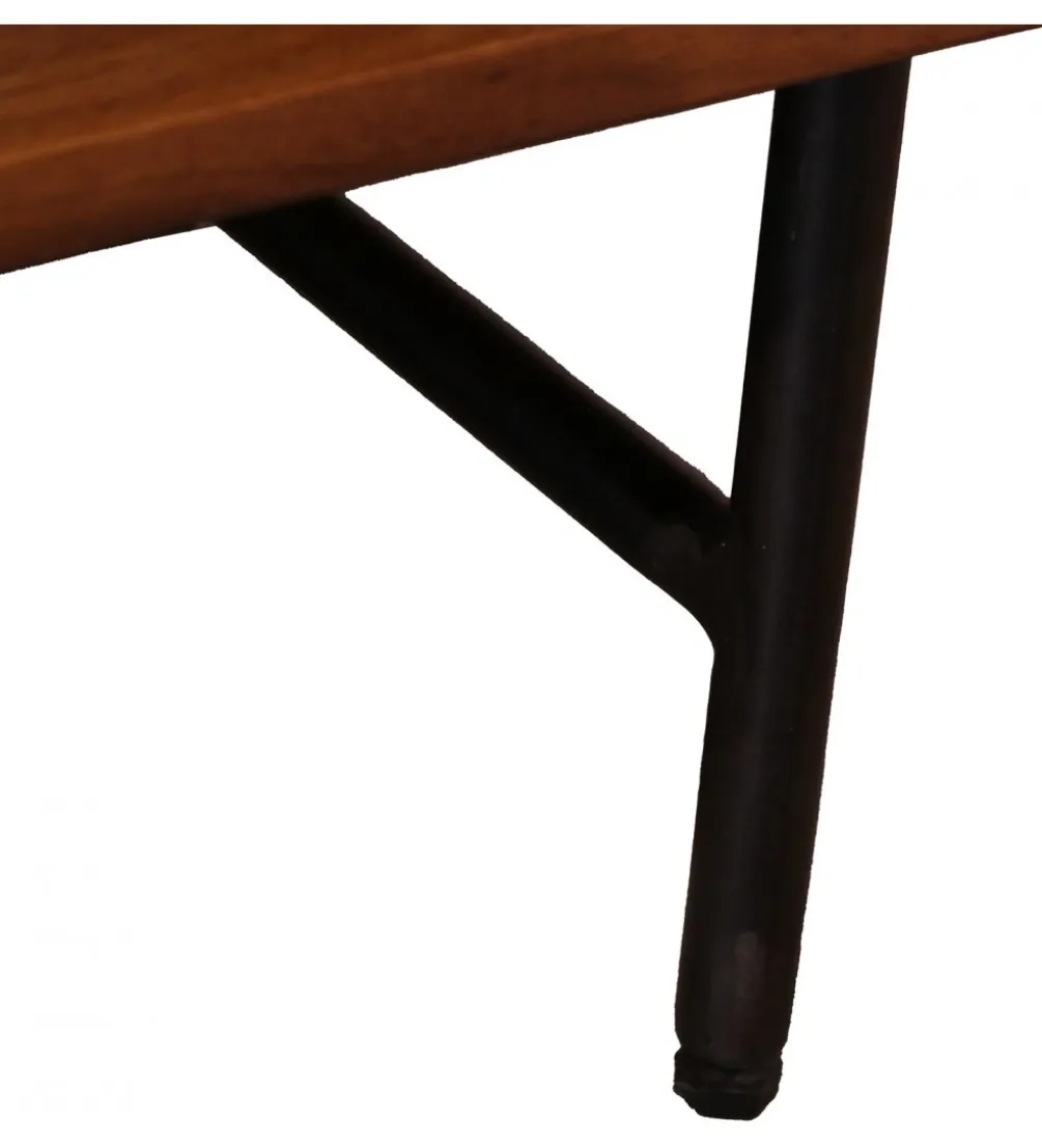 Regał JANNYK 80 cm drewno mango