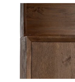 Regał KILIAN 195 cm drewno mango brązowa