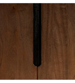 Regał KILIAN 195 cm drewno mango brązowa