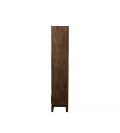 Regał KORTE 200 cm drewno mango brązowy
