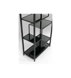 Regał Loft 195 cm czarny