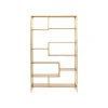 Regał LOFT 115 cm złoty