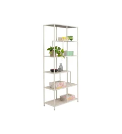 Regał LOFTIE 77 x 185 cm beżowy