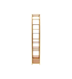 Regał LOFT 60 x 195 cm złoty