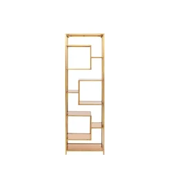 Regał LOFT 60 x 195 cm złoty