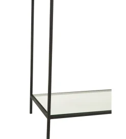 Regał metalowy Circle 180 cm czarny