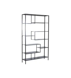Regał metalowy Loft  195 cm x 115 cm czarny