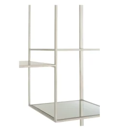 Regał Metalowy RACK srebrny