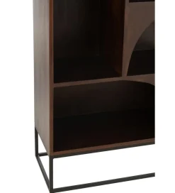 Regał MODE 168 cm drewno mango brązowy