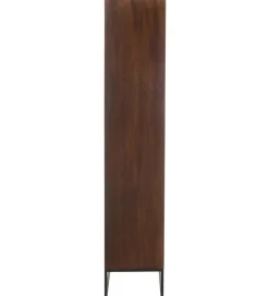 Regał MODE 168 cm drewno mango brązowy