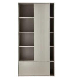 Regał SETTLE 218 cm drewno sosny dust