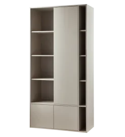 Regał SETTLE 218 cm drewno sosny dust