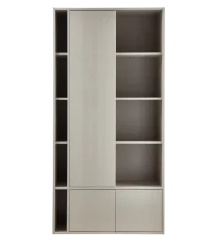 Regał SETTLE 218 cm drewno sosny dust