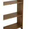 Regał SHELIS 190 cm drewno teak