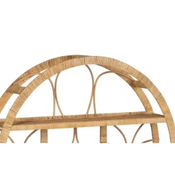 Regał TATUR 80 cm ratan naturalny