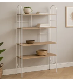 Regał UXPORT 100 cm biały