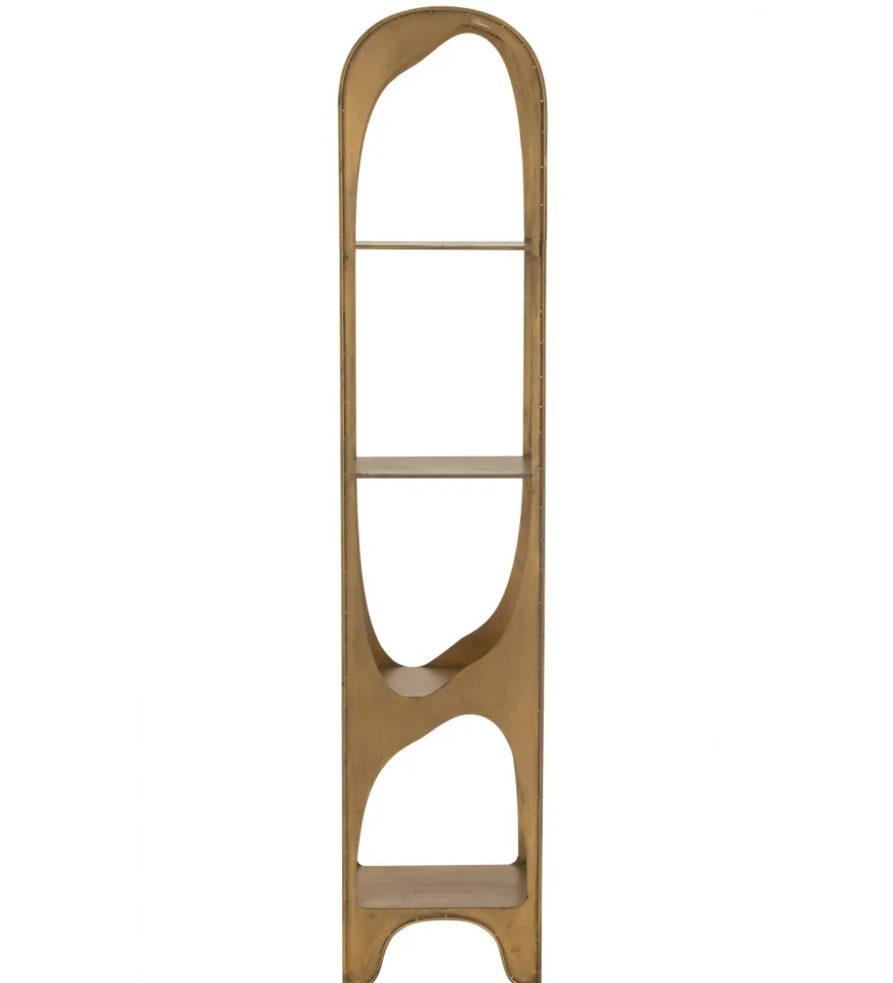 Regał VAR 200 cm złoty