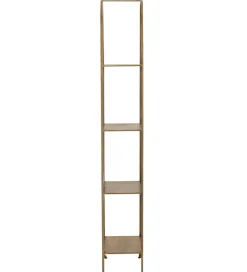 Regał VAR 200 cm złoty