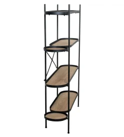 Regał WAFAM 110 cm czarny