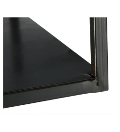 Regał WOLFRAM 185 cm metalowy czarny