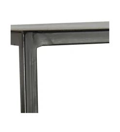 Regał WOLFRAM 185 cm metalowy czarny