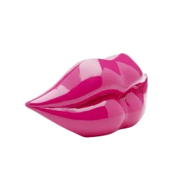 Skarbonka LIPS 13 cm różowa