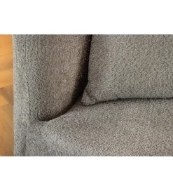 Sofa ATELIER 230 cm 3 osobowa bouclé szary