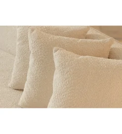 Sofa ATELIER L 330 cm 3-osobowa bouclé beżowa