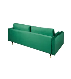 Sofa CANIS velvet 220 cm szmaragdowo zielony aksamit