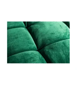 Sofa CANIS velvet 220 cm szmaragdowo zielony aksamit
