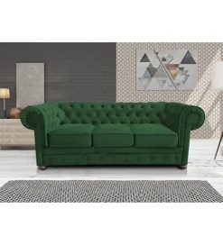Sofa Chesterfield BAROZZI Modern Barock Clasic z funkcją spania