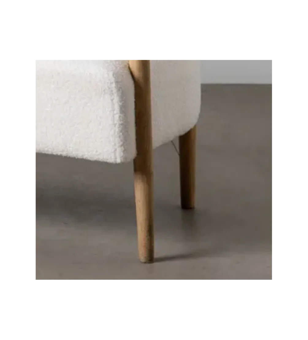 Sofa dwuosobowa ARO 143 cm beżowa