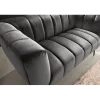 Sofa dwuosobowa Scarlett 165 cm szara