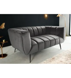 Sofa dwuosobowa Scarlett 165 cm szara