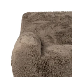 Sofa dwuosobowa WOLLY 185 cm brązowy