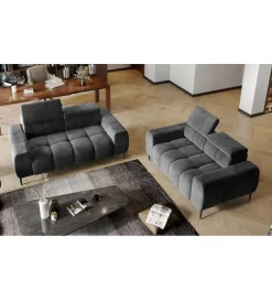 Sofa ELEKTRA Plaza 192 cm z elektrycznie wysuwanym siedziskiem