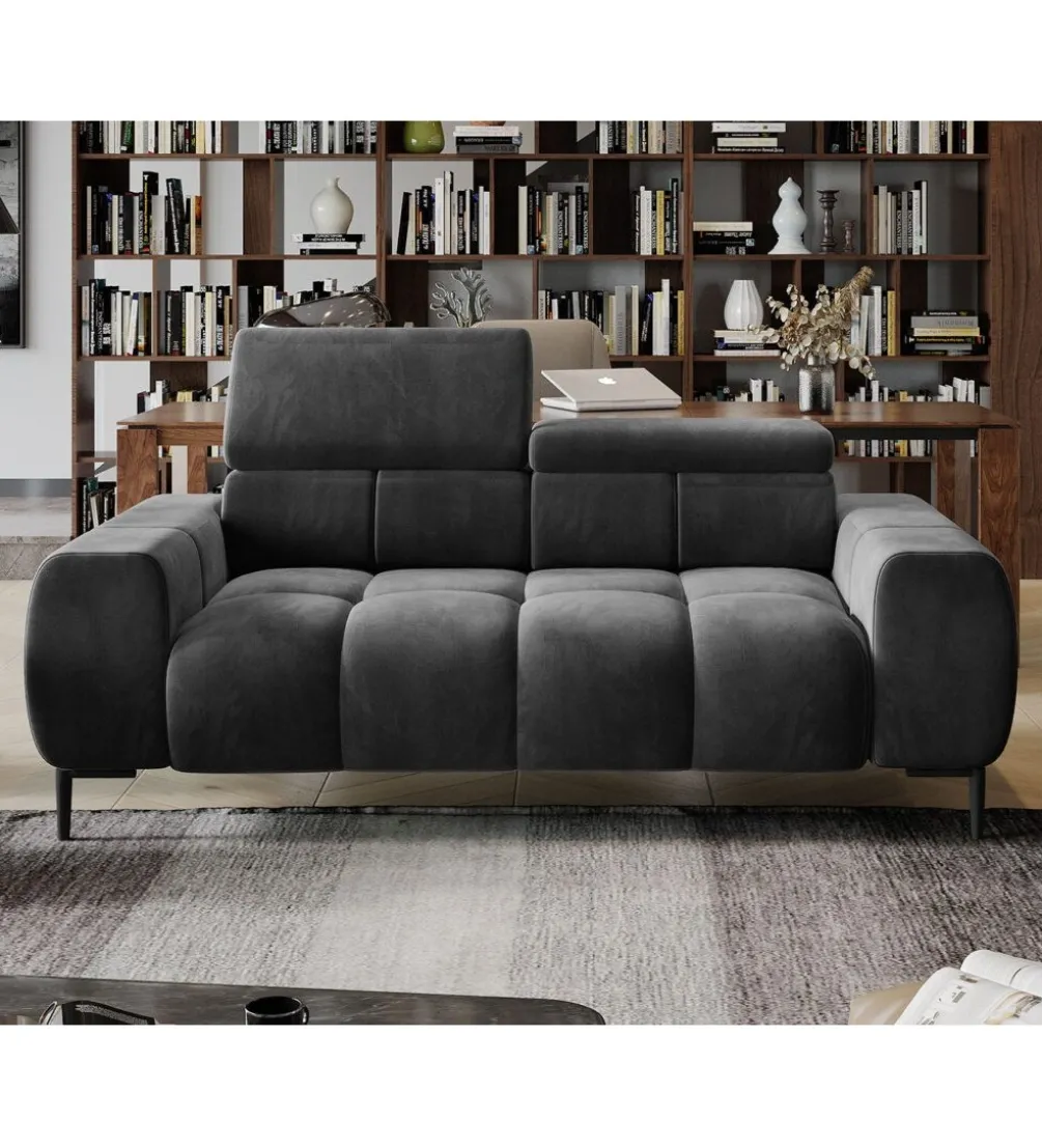 Sofa ELEKTRA Plaza 212 cm z regulowanymi zagłówkami