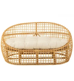 Sofa ELISE 137 cm rattan