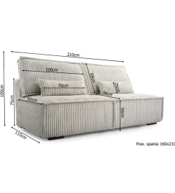 Sofa GIGI 210 cm