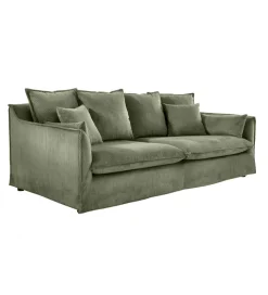 Sofa HEAVEN 200 cm cord zielony