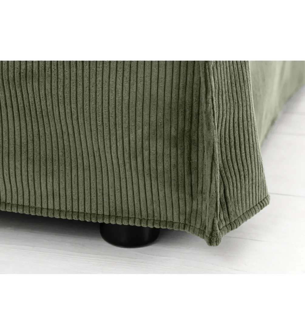 Sofa HEAVEN 200 cm cord zielony