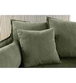 Sofa HEAVEN 200 cm cord zielony
