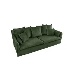 Sofa HEAVENLY Heaven 210 cm ciemnozielona