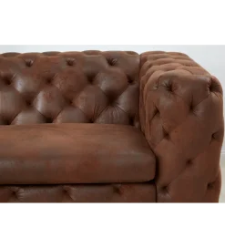 Sofa MODERN BAROCK 240 cm antyczny brąz