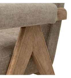 Sofa NAMGAN 134 cm beżowy naturalny