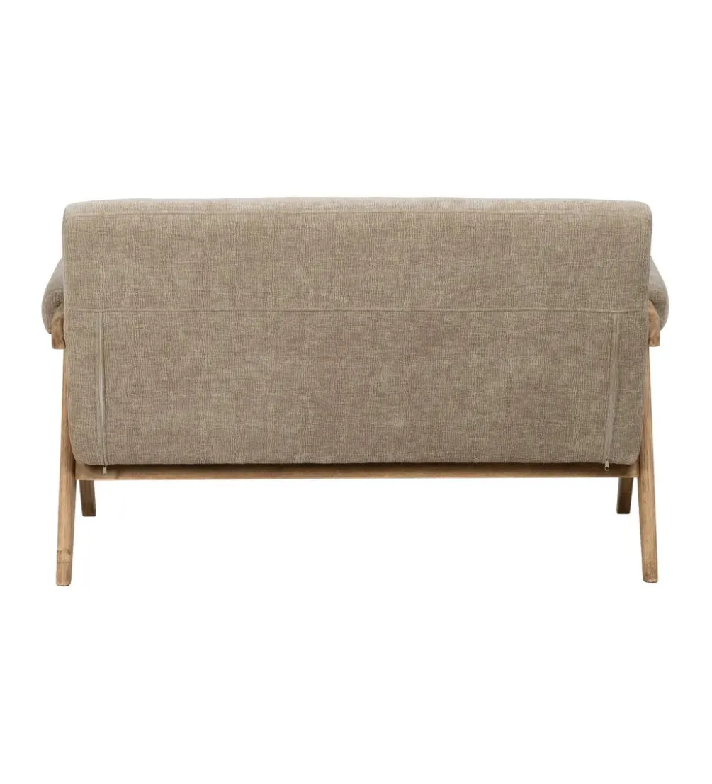 Sofa NAMGAN 134 cm beżowy naturalny